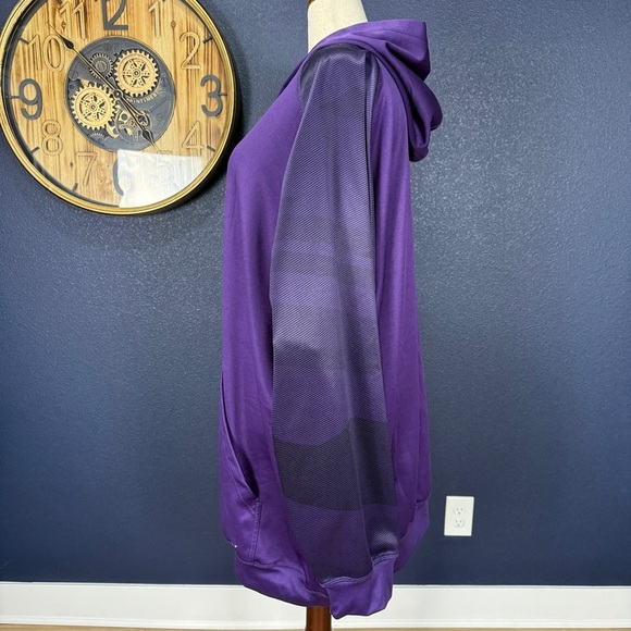 Majestic Purple Colorado Rockies ThermaBase Hoodie 4X - Picture 2 of 6